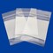 Clear Plastic Reclosable Zipper Bags 2x3 W/White Block (Package of 100)